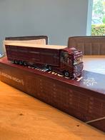 Scania S650 Joachim Nisch Veeoplegger Miniatuur, Overige merken, 1:32 tot 1:50, Ophalen of Verzenden, Zo goed als nieuw