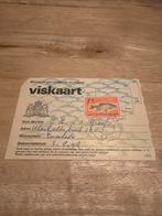 Oude viskaart - Verzameling, Ophalen of Verzenden, Gebruikt