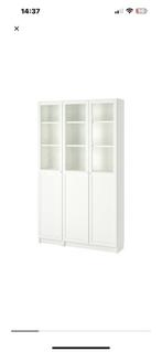 IKEA BILLY/OXBERG BOEKENKAST WIT, Huis en Inrichting, Ophalen, 200 cm of meer, 50 tot 100 cm, Zo goed als nieuw