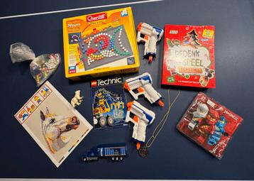 Speelgoed pakket lego nerf pistolen magneten ministeck beschikbaar voor biedingen