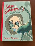 Siem Subliem en het ei van Jannes - Tosca Menten, Ophalen of Verzenden, Zo goed als nieuw, Fictie algemeen