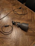 Stoere antracietkleurige Ikea lamp, Led-lamp, Gebruikt, Minder dan 30 watt, Industrieel