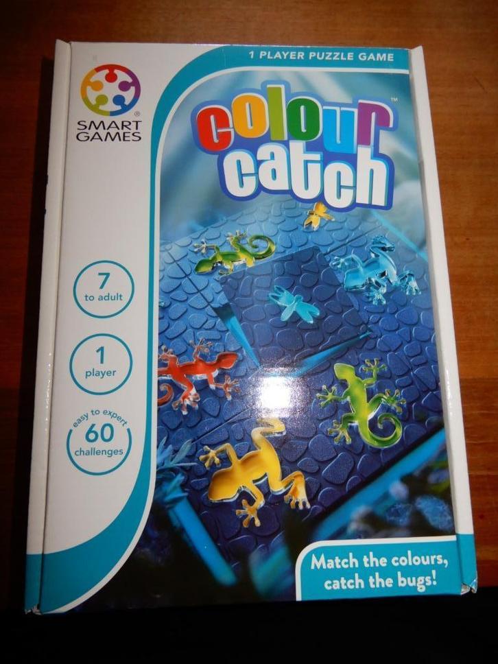 Smart games Colour Catch puzzelspel / denk spel, Kinderen en Baby's, Speelgoed | Educatief en Creatief, Zo goed als nieuw, Puzzelen