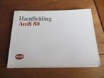 Instructieboek Audi 80, Audi 80 Quattro 1990, zeer mooi!, Ophalen of Verzenden