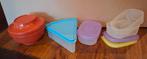 Tupperware bakjes - set van kleine bakjes, Huis en Inrichting, Keuken | Tupperware, Ophalen of Verzenden, Gebruikt, Rood, Bak of Kom