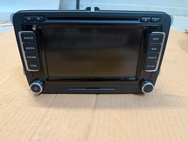 VW GOLF TOURAN PASSAT CADDY RNS510 Radio Navigatiesysteem, Auto diversen, Autoradio's, Gebruikt, Ophalen of Verzenden