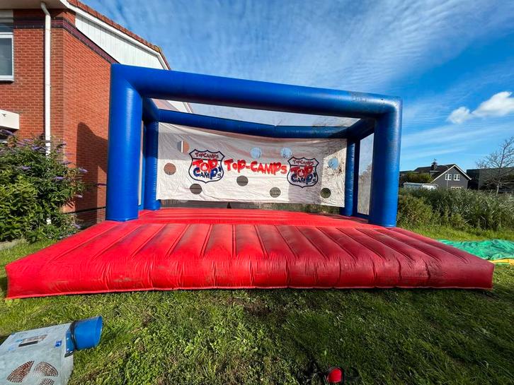 GIGA Goal - te huur, Kinderen en Baby's, Speelgoed | Buiten | Springkussens, Zo goed als nieuw, Ophalen of Verzenden