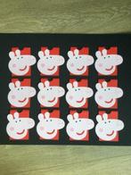 Traktatie Peppa Pig, jarig, feest, hoera, trakteren,leuk, Ophalen of Verzenden, Nieuw, Feestartikel, Verjaardag