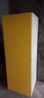 Opbergkast met gele deur, Ophalen, 50 tot 100 cm, 150 tot 200 cm, Retro
