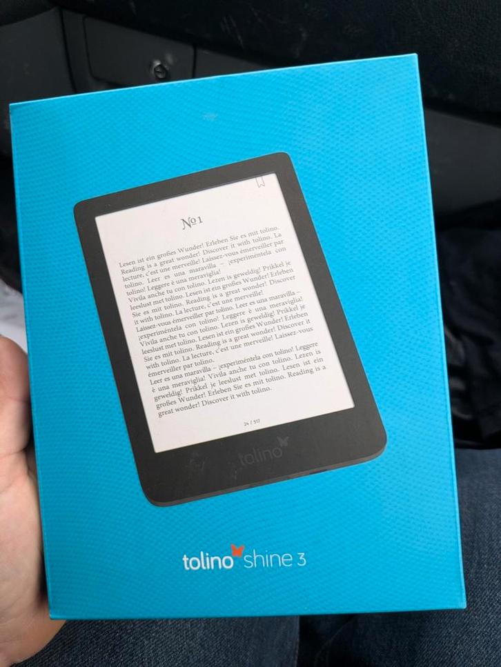 Tolino Shine 3 E-reader - Perfect voor Boekenliefhebbers!, Computers en Software, E-readers, Zo goed als nieuw, 6 inch of minder