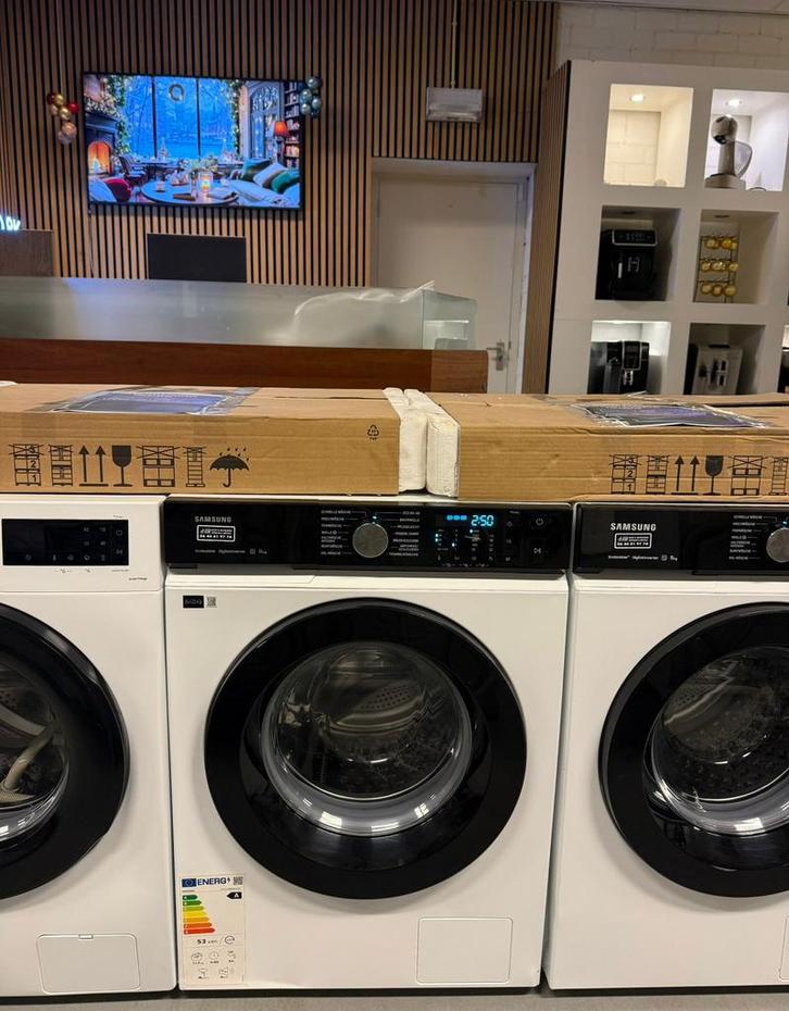 SAMSUNG 11KG ECOBUBBLE WASMACHINE VRIJSTAAND A WW1EBBA049AE, Witgoed en Apparatuur, Wasmachines, Nieuw, Voorlader, 10 kg of meer