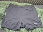 Korte zwarte hardloopbroek van asics maat L, Zwart, Maat 42/44 (L), Ophalen of Verzenden, Hardlopen of Fietsen