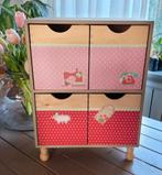 Gerestyled ladenkastje, Huis en Inrichting, Kasten | Ladekasten, Minder dan 50 cm, 1 of 2 laden, Nieuw, Ophalen of Verzenden