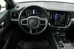 Volvo V60 2.0 T6 Recharge AWD R-Design | Trekhaak | Stoel &, Gebruikt, Euro 6, 4 cilinders, Leder en Stof