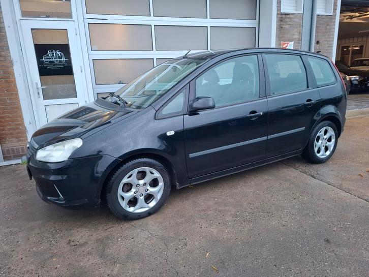 Ford C-Max 1.8 92KW 2007 Zwart, Auto's, Ford, Bedrijf, C-Max, Benzine, C, MPV, Handgeschakeld, Geïmporteerd, Zwart, Voorwielaandrijving