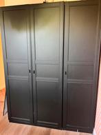 Ikea Pax kast zwart, Huis en Inrichting, Ophalen, Gebruikt, 50 tot 75 cm, 200 cm of meer