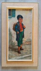 Agnes Rademakers (1940) - jongetje met knapzak, Ophalen of Verzenden