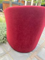 Rode fauteuil - Stijlvolle zitplaats, Huis en Inrichting, Ophalen, Gebruikt, Stof, 75 tot 100 cm
