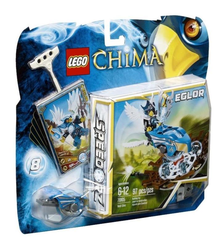 Lego Chima Nest Dive set 70105, Kinderen en Baby's, Speelgoed | Duplo en Lego, Gebruikt, Lego, Complete set, Ophalen