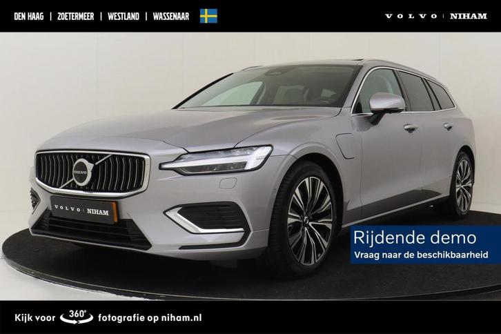 Volvo V60 T6 PLUG-IN HYBRID AWD ULTRA BRIGHT -PANO.DAK|HARMA, Auto's, Volvo, Bedrijf, Te koop, V60, 360° camera, 4x4, ABS, Achteruitrijcamera