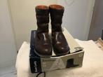 Te koop, Kleding | Dames, Schoenen, Ophalen, Bruin, Lage of Enkellaarzen, Zo goed als nieuw