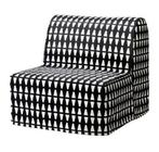 IKEA Slaapfauteuil - Comfortabel en ruimtebesparend!, Huis en Inrichting, Slaapkamer | Slaapbanken, Ophalen, Gebruikt, Wit, 190 cm of minder