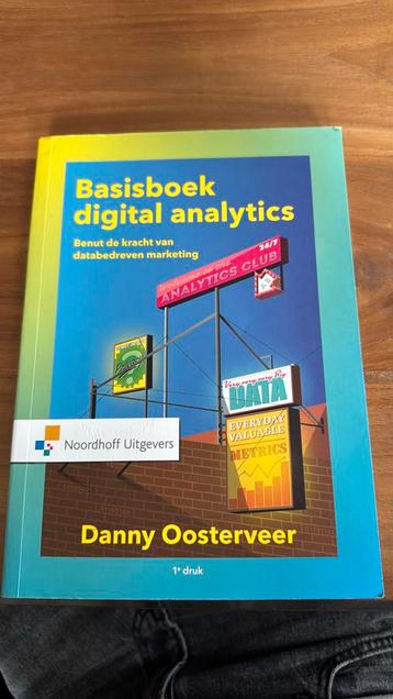 Danny Oosterveer - Basisboek digital analytics beschikbaar voor biedingen