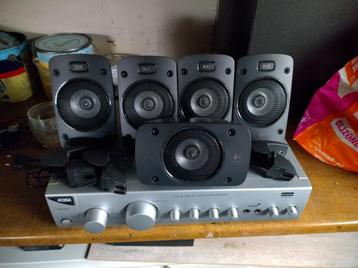 Koda karaoke versterker met 5 boxjes TEAB beschikbaar voor biedingen