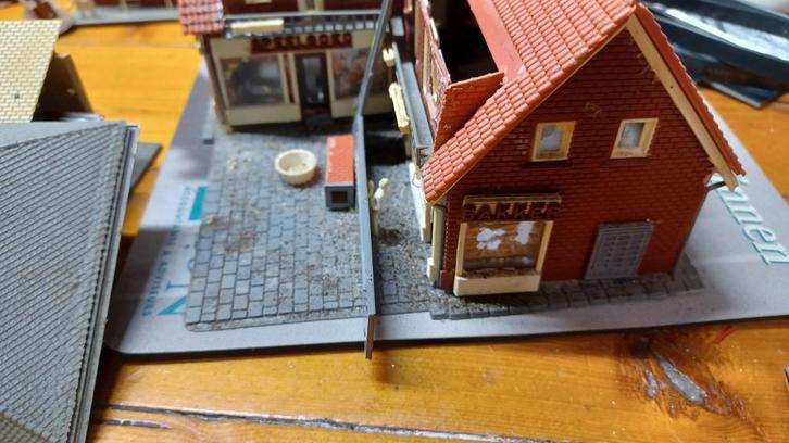 H0 Scenery - Gebouwen en Landschap, Hobby en Vrije tijd, Modeltreinen | H0, Gebruikt, Brug, Tunnel of Gebouw, Gelijkstroom of Wisselstroom