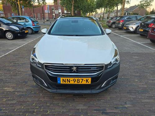 Peugeot 508 1.6 Bluehdi 88KW SW 2017 Wit, Auto's, Peugeot, Particulier, ABS, Airbags, Airconditioning, Bluetooth, Centrale vergrendeling