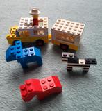 Rangerover / Jeep safari auto + aanhanger, dieren, poppetje., Kinderen en Baby's, Speelgoed | Duplo en Lego, Ophalen of Verzenden