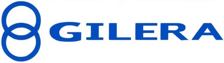 Gilera sticker #4, Motoren, Accessoires | Stickers, Ophalen of Verzenden