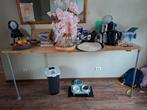 Steigerhouten Bar met Stalen Poten, Huis en Inrichting, Barren, Ophalen, Gebruikt