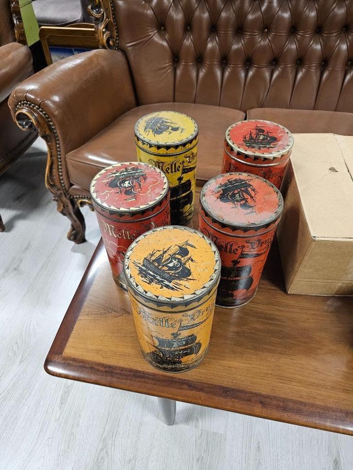 Van Melle’s vruchtendrops blikken voor €60,-, Verzamelen, Blikken, Gebruikt, Overige, Ophalen