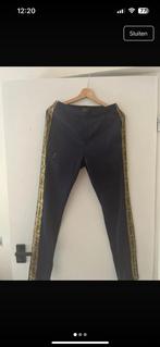 Australien blauw biesgoud. Slimfit, Kleding | Dames, Broeken en Pantalons, Blauw, Ophalen of Verzenden, Zo goed als nieuw, Maat 36 (S)