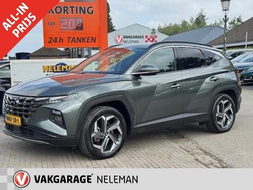 Hyundai Tucson 1.6 HEV 230pk premium Automaat leer bovag gar, Auto's, Hyundai, Bedrijf, Te koop, Tucson, ABS, Achteruitrijcamera