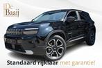 Jeep Avenger 1.2 e-Hybrid Summit | Pano | Automaat | Leer, 1263 kg, 101 pk, Gebruikt, Zwart