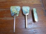 Mooie 3-delige vintage toilettafel set