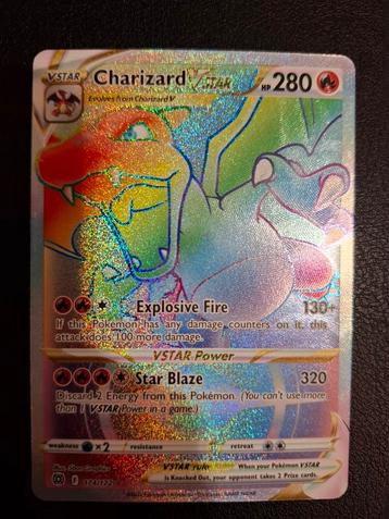 Charizard VSTAR Rainbow - 174/172 beschikbaar voor biedingen