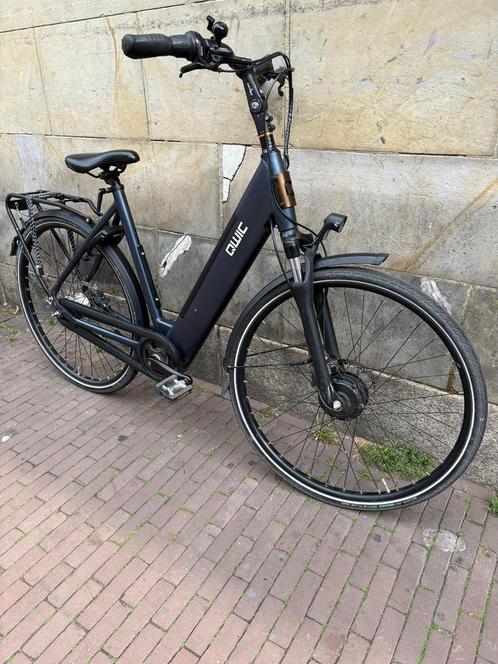 Qwic elektrische dames fiets 53cm, Fietsen en Brommers, Fietsen | Dames | Damesfietsen, Zo goed als nieuw, Overige merken, 53 tot 56 cm
