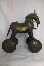 Beeld paard - temple toy., Antiek en Kunst, Ophalen of Verzenden