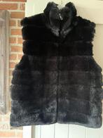 Fluffy bodywarmer, Kleding | Dames, Bodywarmers, Ophalen of Verzenden, Zo goed als nieuw, Zwart