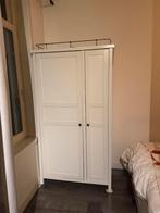 Gratis IKEA HEMNES 2-deurs garderobekast in wit, Huis en Inrichting, Kasten | Kledingkasten, Ophalen, Gebruikt, 25 tot 50 cm, 150 tot 200 cm