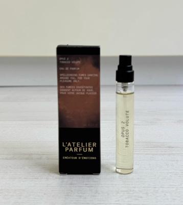 L’ Atelier Parfum - Opus 2 Tobacco Volute, 8 ml EdP beschikbaar voor biedingen