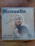 Manuella Being Young  met Handtekening, Cd's en Dvd's, Vinyl | Nederlandstalig, Ophalen, Gebruikt, Overige formaten, Levenslied of Smartlap