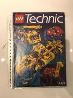 Lego 8891 / Lego Technic voorbeeldenboek uit 1991, Kinderen en Baby's, Gebruikt, Ophalen of Verzenden, Lego
