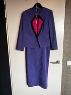 Vintage Edgar Vos Couture Maat 36, Kleding | Dames, Kostuum of Pak, Paars, Ophalen of Verzenden, Zo goed als nieuw