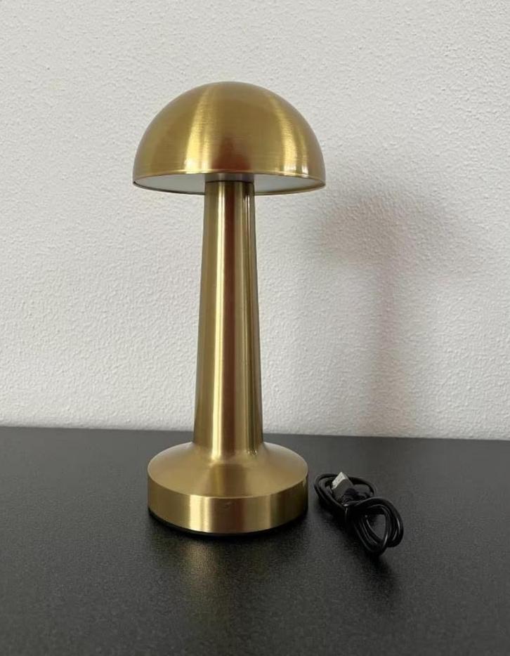 Countryfield Tafellampje goudkleurig, Huis en Inrichting, Lampen | Tafellampen, Nieuw, Minder dan 50 cm, Ophalen