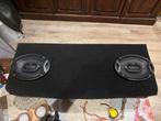 Kofferbak plank met speakers, Auto diversen, Autospeakers, Ophalen, Zo goed als nieuw