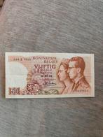 België 50 Frank 1966 - Koning Boudewijn & Fabiola, Postzegels en Munten, Bankbiljetten | België, Ophalen of Verzenden, Los biljet